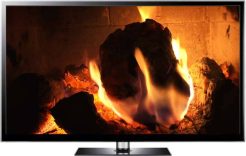 Fireplace close up is a winter Background Video