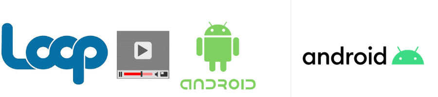 how to loop a video on android
